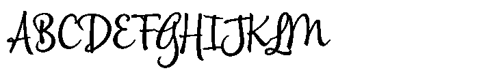 Empathy Script Black Font UPPERCASE