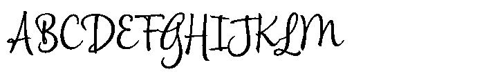 Empathy Script Bold Font UPPERCASE