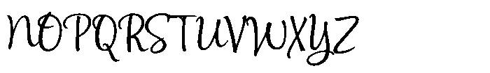 Empathy Script Bold Font UPPERCASE