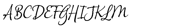 Empathy Script Italic Font UPPERCASE