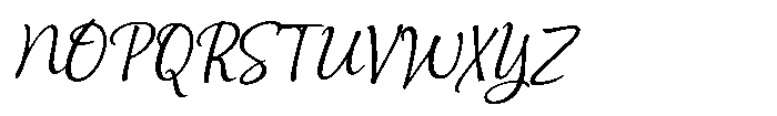 Empathy Script Italic Font UPPERCASE