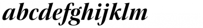 Empira Bold Italic Font LOWERCASE
