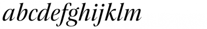 Empira Italic Font LOWERCASE