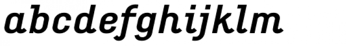 Empirical Four Italic Font LOWERCASE