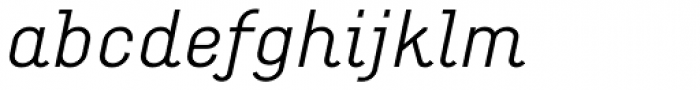Empirical Two Italic Font LOWERCASE