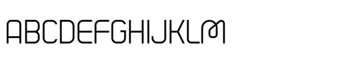 Emuco Light Font UPPERCASE