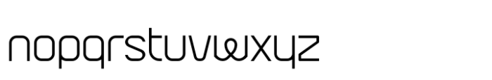 Emuco Light Font LOWERCASE