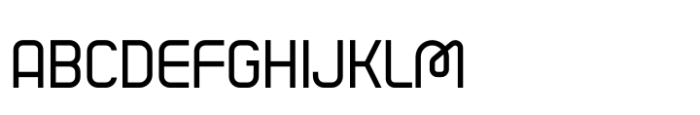 Emuco Regular Font UPPERCASE
