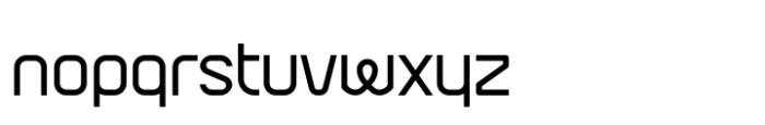 Emuco Regular Font LOWERCASE