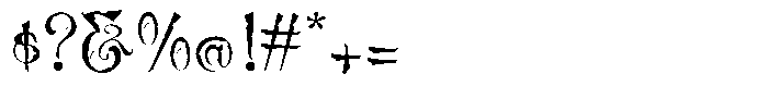Emuthina Font OTHER CHARS