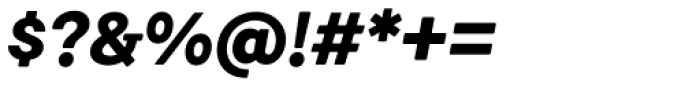 Emy Slab Alt Black Italic Font OTHER CHARS