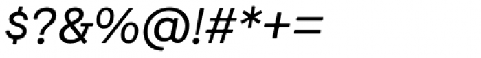 Emy Slab Alt Regular Italic Font OTHER CHARS