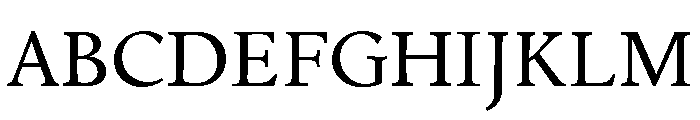 Emerson Book Font UPPERCASE