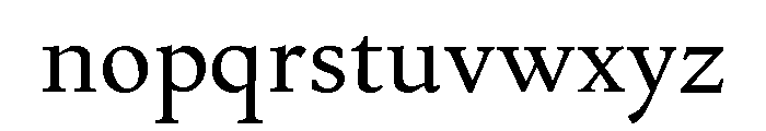 Emerson Book Font LOWERCASE