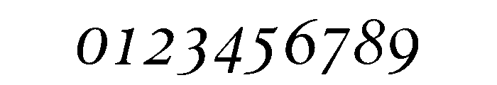 Emerson Display Book Italic Font OTHER CHARS