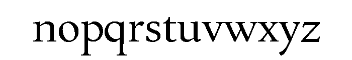 Emerson Display Book Font LOWERCASE