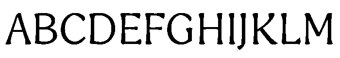Engria Book Font UPPERCASE