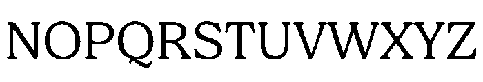Engria Light Font UPPERCASE