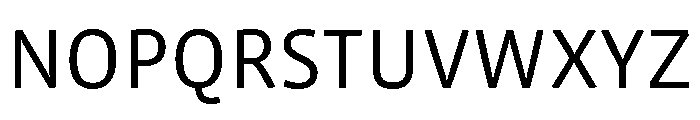 Enra Sans Variable Light Font UPPERCASE