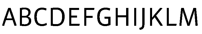 Enra Semi Variable Light Font UPPERCASE