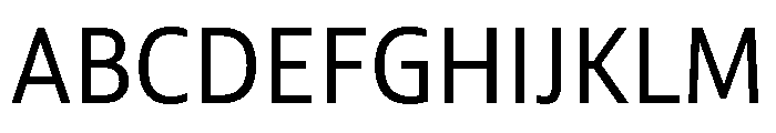 Enra Semi Variable Medium Font UPPERCASE