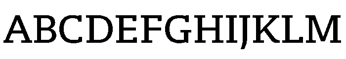 Enra Slab Variable Medium Font UPPERCASE
