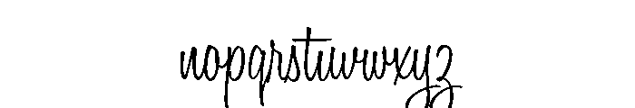 Envelove Light Font LOWERCASE
