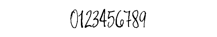 Envelove Script Regular Font OTHER CHARS