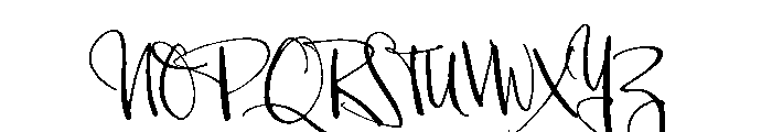 Envelove Script Regular Font UPPERCASE