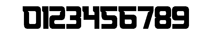 ENEMY DEFEND Regular Font OTHER CHARS