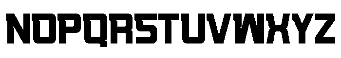 ENEMY DEFEND Regular Font UPPERCASE
