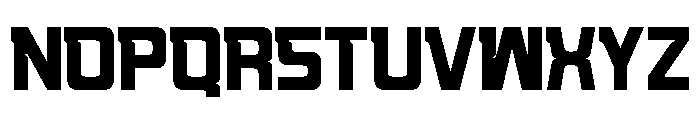 ENEMYDEFEND-Regular Font UPPERCASE