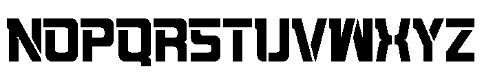 ENEMYDEFEND-Regular Font LOWERCASE