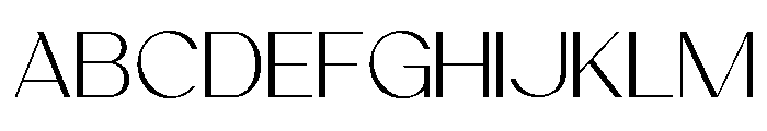 ENNORA-Regular Font UPPERCASE