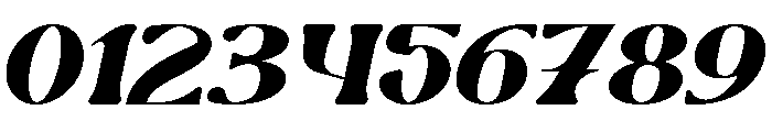 Enagola Italic Font OTHER CHARS