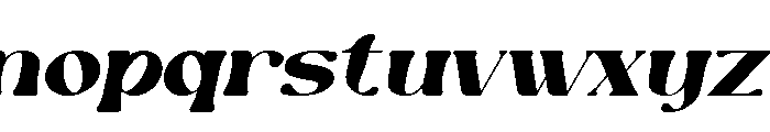 Enagola Italic Font LOWERCASE