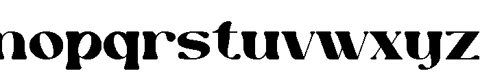 Enagola Font LOWERCASE