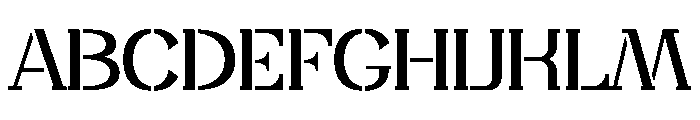 Enaris Font UPPERCASE