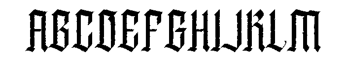 Enathica Regular Font UPPERCASE