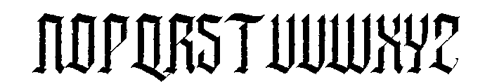 Enathica Regular Font UPPERCASE