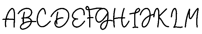Encanting Christmas Font UPPERCASE