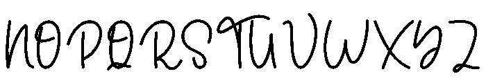Encanting Christmas Font UPPERCASE
