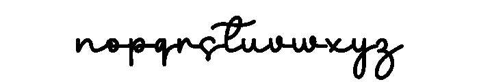 Encanting Christmas Font LOWERCASE