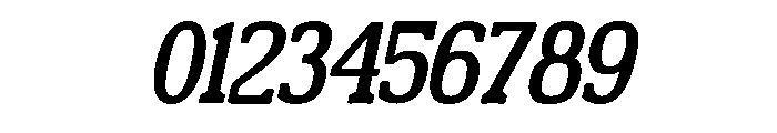 Encave Italic Font OTHER CHARS