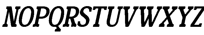Encave Italic Font UPPERCASE