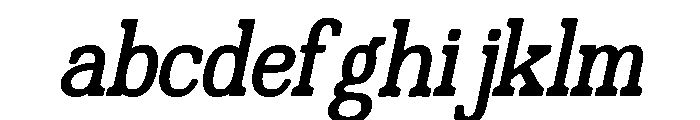 Encave Italic FONT