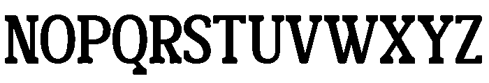 Encave Regular Font UPPERCASE