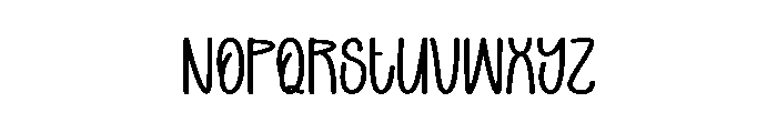 Enchant Rendeer Font LOWERCASE