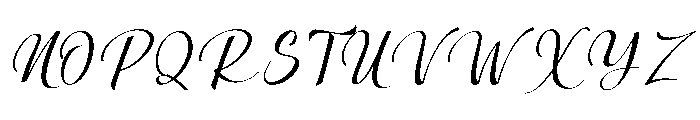 Enchanted Calligraph Font UPPERCASE