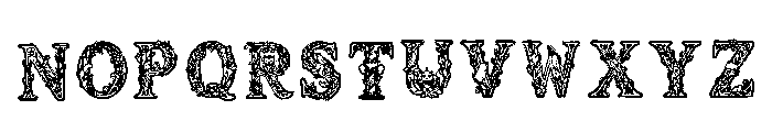 Enchanted Garden Regular Font UPPERCASE